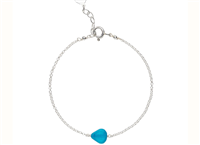 Bracciale Rosso Prezioso Donna Semino d'Amore in Argento 00406SE BLU CICLADI